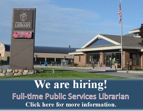 We are hiring a public services librarian!