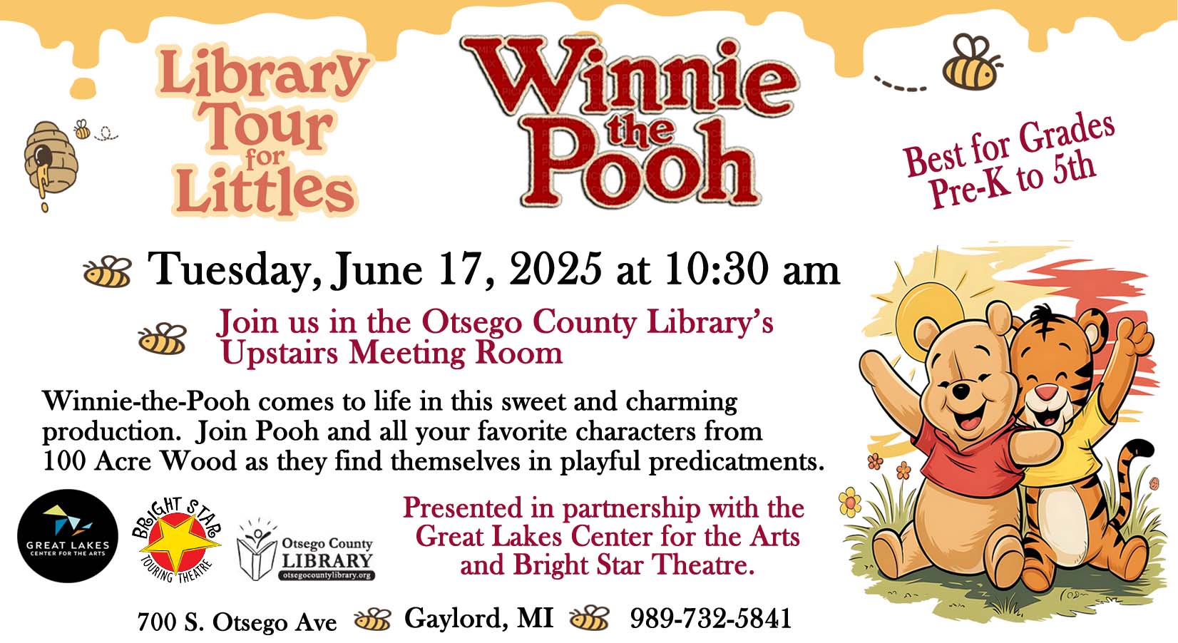 Little Tour for Littles - Winnie the Pooh