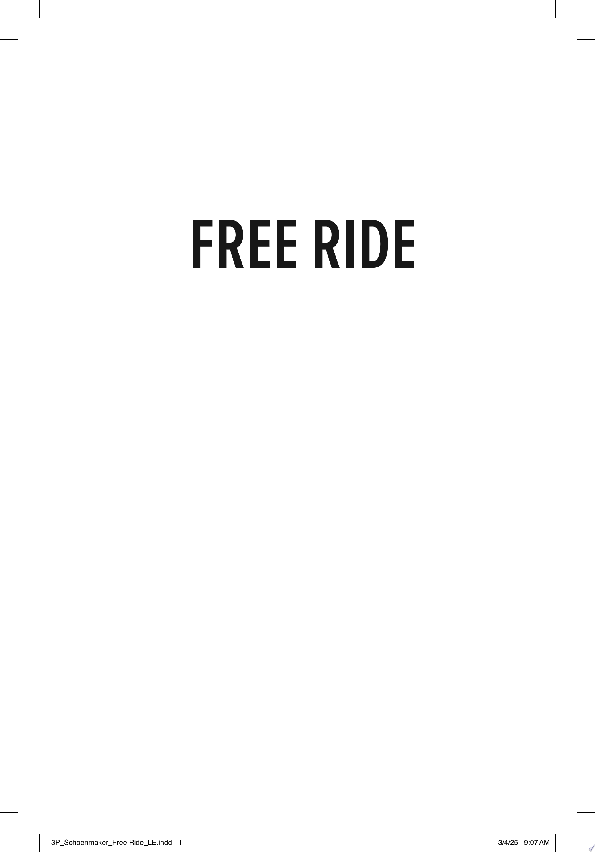 Image for "Free Ride"
