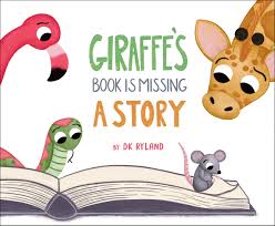 Giraffe's book is missing a story by DK Ryland