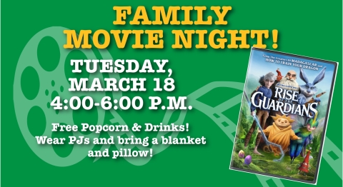 Rise of the Guardians Movie Night