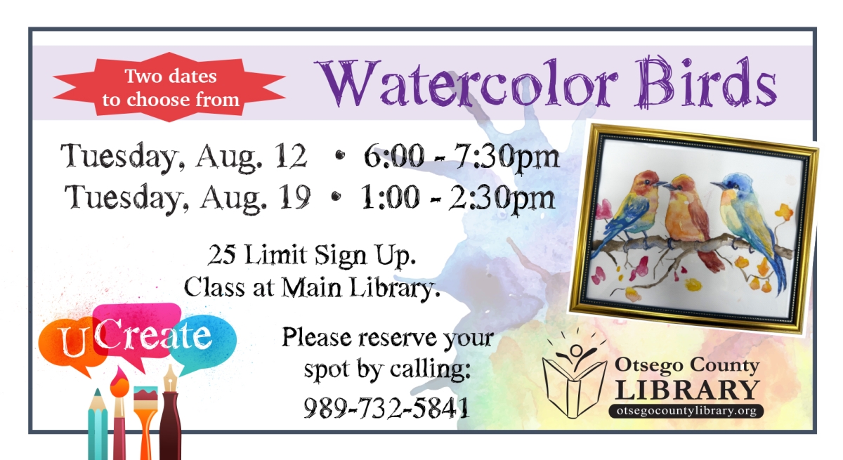 Ucreate - Watercolor Birds