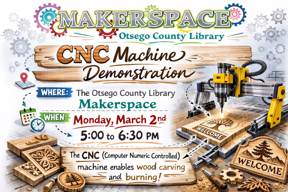 CNC Machine Demonstration in the Makerspace