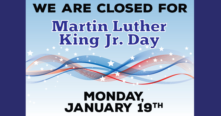 Image for Closed for MLK